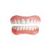 Ecoodisk fake teeth cosmetic teeth comfort ober and lower jaw dental replacement protect your teeth a size adapts the most