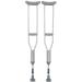 Crutches for Adults Underarm Crutches 1 pair underarms crutches lightweight elderly adults height-adjustable walking sticks anti-skid walking rehabilitation Great for Travel or Selfless dedication