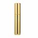 10ML Portable UV Glass Refillable Perfume Bottle With Aluminium Atomizer Spray Empty Containers (GOLD)