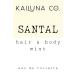 Santal Natural Hair & Body Mist Spray Pure Essential and Fragrance Oils Alcohol-Free Handmade in California 0.5Fl Oz Santal 0.5 Fl Oz - Buy Online on GoSupps.com
