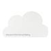 Stephan Baby Silicone Placemats - Non-Slip Portable Stain Resistant Place Mat for Babies and Toddlers  18.5 x 10.5-Inches  White Cloud - Love You