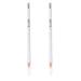 FRCOLOR 2 pieces white eyeliner and eyebrow pencil precise use for longlasting eye makeup