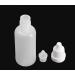 50 Pack 30ml Refillable White Plastic Eye Drop Bottles - Perfect for Essential Oils Cosmetics & Beauty - Portable with Screw Cap - Buy Online on GoSupps.com