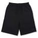 JIAHONG Boy's Shorts 100% Cotton Athletic Shorts for Kids Comfy Drawstring Shorts with Pockets Boys & Girls 2-Pack Black X-Large
