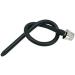Reusable Silicone Enema Douche Attachment - Black Hose Nozzle (20 in) - Buy Online on GoSupps.com