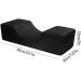RSSK Lash Pillow Neck Support - Memory Foam Eyelash Extension Pillow with Pocket (Black) - Buy Online on GoSupps.com
