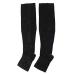 Buy Compression Socks with Zipper - Unisex Open Toe Knee Support Stockings (L/XL 3 Pairs) - Stretchy Black Leg Compression for Ultimate Comfort - Buy Online on GoSupps.com