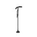 Canes Solid Wood Walking Stick Walking Stick for rollator Folding Walking Stick Canes -Leg Base Adjusted Height-Telescopic Disability Medical Aid Elderly Crutches Aluminum Anti-Skid Walker with