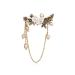 Pin Jewelry Gifts for Women Ladies Retro Elegant Jewelry Irregular Flower Tassel Brooch Temperament Luxury Wedding Banquet Brooch Jewelry Brooches & Pins