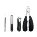 Obahdirry Nail Clipper Set Cuticle Dirt Remover Paronychia Toe Nail Correction Nippers Cutter File Stick Manicure Pedicure Tools