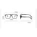 PARWANA Clear Vision Blue Light Blocking Reading Glasses - Oversized Computer Readers +100 Black - International Shipping Available - Buy Online on GoSupps.com