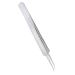 Nipper Volume eyelash tweezers eyelashes tweezers stainless steel eyebrows twilight boot enhancement tweezers straight curved lace nipper silver -colored blasted head
