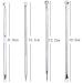 Blackhead Remover Kit Extractor Removal Set Professional Stainless Steel Pimple Popper Tool Treatment for Whitehead Blemish Acne Comedone Pimple Popping (Silver) - Buy Online on GoSupps.com