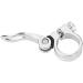 Keenso 25.4mm Aluminum Bike Seatpost Clamp - Rustproof Quick Release for 28.6mm Seatpost (Silver) - Buy Online on GoSupps.com