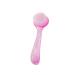 Manual Facial Cleansing Brushes Facial Brush Manual Face Cleansing Brush Superfine Synthetic Hair Brush Handheld Silicon Brush Pink