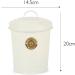 Scruffs Pet Food Storage Set - 2 Piece Cream Set for Treats & Food - Small 2L & 4L Capacity - Buy Online on GoSupps.com