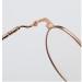 Blue Light Blocking Reading Glasses +3.50 - Designer Round Flat Light Mirror in Rose Gold - Clear Vision for Computer Use - Buy Online on GoSupps.com