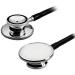 Pro Dual Head Stethoscope for Doctors, Nurses, EMTs, Vets - Black - Buy Online on GoSupps.com