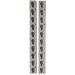 Krzaw 2 Pack Horse Plastic Keyhole Track Rail (ABS) Acrylonitrile Butadiene Styrene
