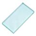 Pro Nail Art Painting Color Toning Glass Board Glass Makeup Palette Eyelash Extension Adhesive Glue Pallet Glass Palette Stand(2 x 4 Inch )