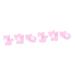 OUNONA 6 Pcs Biscuit Mold Kids Cookie Cutters Cute Cookie Cutters Animal Cookie Cutters Hanging Transparent Bin Small Cartoon Molds Cat Cookie Pastry Molds Paper Cup Silica Gel 3D The Cat 8x7.5cmx2pcs Pinkx2pcs