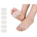 Foot Cushion Pads for Women Men  Ball of Foot Cushions Inserts Metatarsal Pads Ball Reusable Gel Foot Cushion Cushions for Neuroma  Callus  Blisters Forefoot Pain High Heels Dancers (3 Pairs-6Pcs)