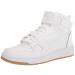 Reebok Unisex-Adult Resonator Mid Basketball Shoes 11 Women/9.5 Men White/Gum