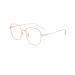 Women's anti-blue light/anti-fatigue computer glasses 1.56 aspheric resin lens goggles for cell phone/office Gold