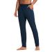 CRZ YOGA Mens Comfy Lounge Pants 30" - Super-Soft Open Bottom Yoga Casual Pajama Pants Athletic Sweatpants with Pockets Large Navy Blue Heather