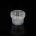 Xshelley (50PcS) PE material plastic cup with lid  pudding  yogurt  sauce  sampling  cake  transparent jelly cup - Buy Online on GoSupps.com