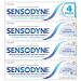 Sensodyne Maximum Strength & Extra Whitening (pack of 4)Net Wt 6.5 oz(184g)per tube by Sensodyne
