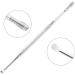 Stainless Steel Spiral Ear Wax Cleaner - Double-Ended Ear Cleaning Tool for Adults & Kids | 360 Spiral Massage Ear Pick - 2 PCS - Buy Online on GoSupps.com