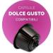 BARBARO DARK CHOCOLATE - 10 CAPSULES COMPATIBLE WITH DOLCE GUSTO 17g - Buy Online on GoSupps.com
