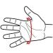 Balaur Washable Fencing Glove - Epee Foil Sabre White Polyester, 6 Left - Buy Online on GoSupps.com