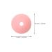 Kisangel 105Pcs Silicone Teether Beads Round Colored Pacifier Clip Beads Organic Nursing Baby Chew Colorful Beads BPA- Free for DIY Crafts Teething Accessories Pink Grey White - Buy Online on GoSupps.com