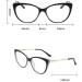 PARWANA Cat-Eye Blue Light Blocking Glasses | Anti Eye Strain Reading Glasses | +0.50 Magnification for Computer Use - International Shipping Available - Buy Online on GoSupps.com