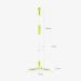 Mop Rotating Aluminum Alloy Rod Solid Wood Floor Drag-on Electrostatic Flat Mop Superior Water Absorption Capacity to pursue happiness - Buy Online on GoSupps.com