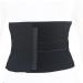 Alpha Medical Abdominal Binder Support Wrap - Standard Length Black 10 High | Hernia Support and Reduction Device - Up to 50 Inch - Buy Online on GoSupps.com