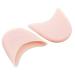 WOIWO 2PCS (1Pair) Toe Pads Protector Soft Silicone Gel Toe Caps Pads Protector with Breathable Hole for Pointed Ballet Shoes Nude