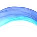 KIKIGOAL 2pcs Multi-Color Dance Silk Veil Poi Set - 2.5x0.9M & 2.0x0.9M - Gradual Blue - Buy Online on GoSupps.com