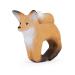 Oli & Carol Chewable Bracelet - Rob The Fox (Brown) | Eco-Friendly Silicone Teething Toy - Buy Online on GoSupps.com
