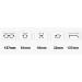 Zhuyiqz Anti Blue Light Reading Glasses - Half Square Clear View Presbyopia Glasses (Color: C4 Size: +0.00) - Comfortable Computer Readers - Buy Online on GoSupps.com