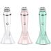 RIYAN White Electric Waterproof Wash Brush Set Deep Cleansing Skin Heads Rechargeable Spin Face Brush - Buy Online on GoSupps.com
