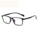 PARWANA Anti UV Computer Readers Eyeglasses Reading Glasses Comfort Flat Light Mirror Anti Blue Light for Women/Men +0.50 Black-gray