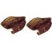 Pig Ears Dog Treat Bulk Packs - 100% All Natural Smoked Pork Savory Tasty Chews(2 Pig Ears) - Buy Online on GoSupps.com