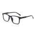 Parwana anti-blue light computer reader anti-eye reading glasses cute presbyopia glasses with flat light mirror (color: black size: +150) +150 black