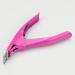 Professional Nail Tip Cutter Cutters for False Fake Gel Nail Tip Cutters (PINK)