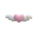 Limtula Superlatives Duckbill Heart Wing Hairpin for Woman Cute Sweet Style Charm Hair Clip Aesthetics Matte Hair Accessories White
