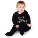 Baby Moo's Skull Baby Sleepsuit | Glitter Skull & Crossbones Romper for Boys or Girls | Halloween New Baby Gift 6-12 Months - Buy Online on GoSupps.com