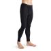 Icebreaker Merino Men's Standard 175 Everyday Cold Weather Leggings-Wool Base Layer Thermal Pants with Fly Black Medium